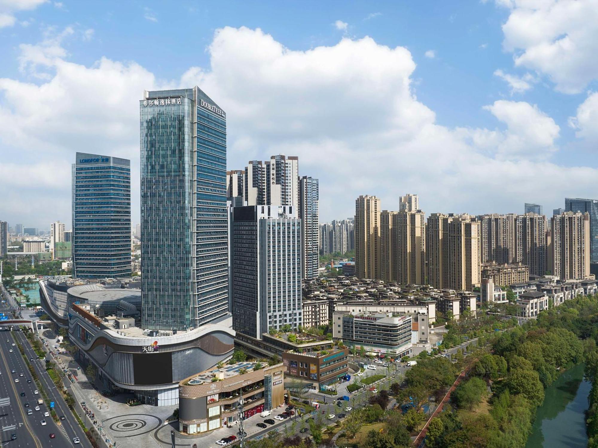 Doubletree By Hilton Chengdu Riverside - Close To Panda Base And Chengdu East Railway Zewnętrze zdjęcie