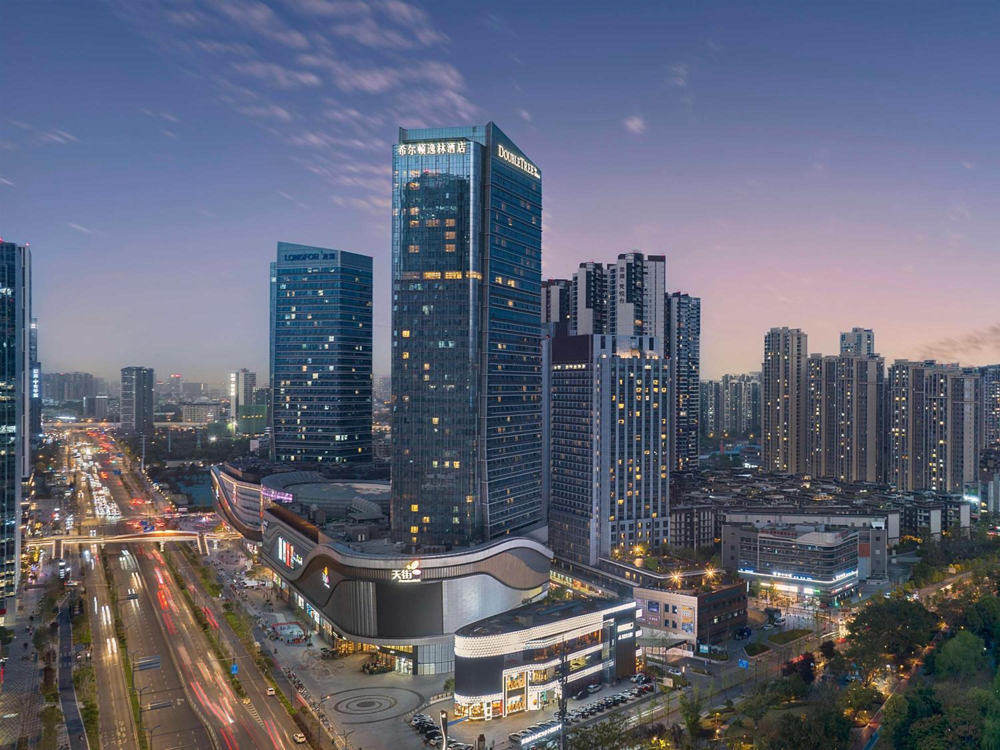 Doubletree By Hilton Chengdu Riverside - Close To Panda Base And Chengdu East Railway Zewnętrze zdjęcie
